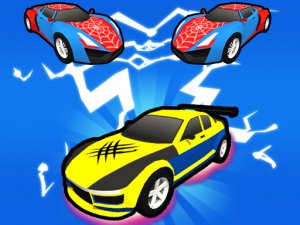 Superhero Car Merge Master Online Game