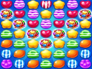 Candy Sweet Garden Puzzle Game