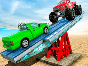 SeeSaw Ramp Car Balance Driving Challenge Online Game