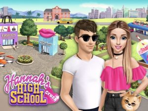 High School Crush Date - Romantic Dress Up Game