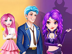 Magic Highschool Love Story Dress Up Game