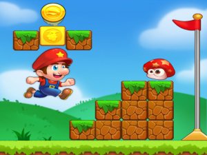 Super Mario Jungle Run Online Game