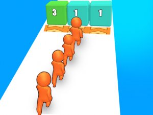 Crowd Stack 3D Puzzle Game