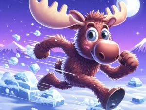 Gravity Moose Runner Game