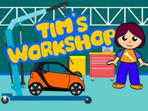 Tims Workshop: Cars Puzzle Game for Toddlers