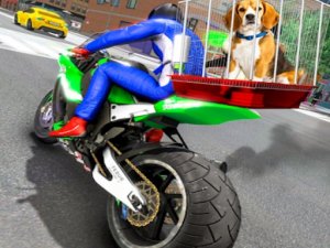 Motorcycle Pet Delivery Online Game