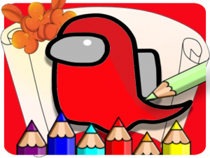 Coloring Book For Among Us Online Game