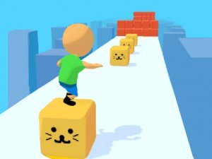 Cube Surfer Online - Fun 3D Running Game