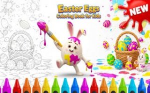 Spring Egg Coloring Activity