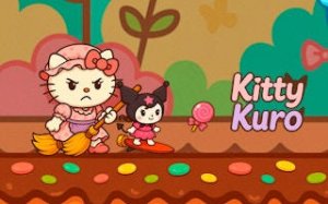 Cat's Candy Dash: A Platform Adventure