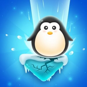 Penguin Ice Platform Puzzle Game