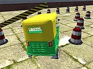 Three-Wheeler Precision Parking
