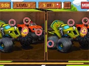 Monster Truck Spot the Differences